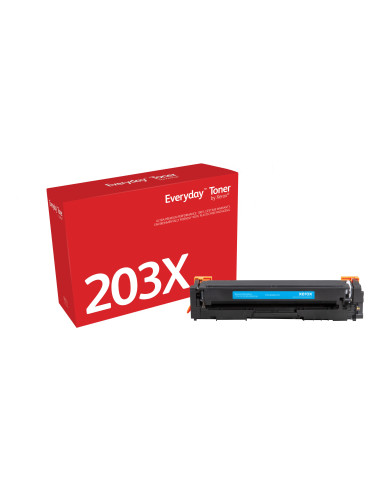 Everyday Toner ™ di Xerox Ciano compatibile con HP 203X (CF541X), High capacity