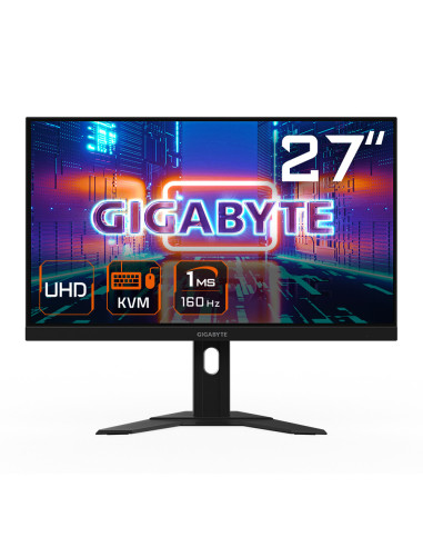 GIGABYTE M27U 27" Monitor da Gioco 4K UHD - 3840 x 2160, 160Hz, 1ms, 400 cd m², FreeSync Premium Pro, HDR 600, HDMI 2.1,