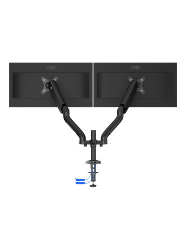 AOC AD110DX supporto da tavolo per Tv a schermo piatto 81,3 cm (32") Scrivania Nero