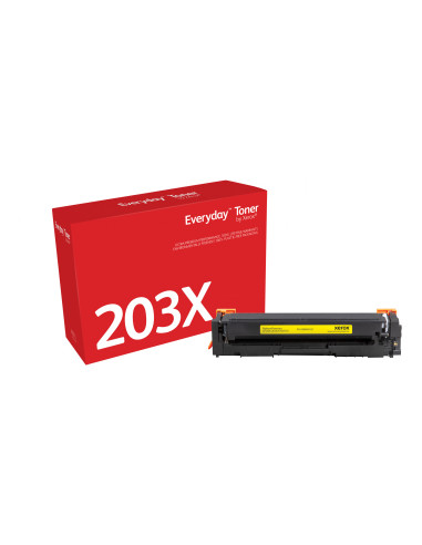 Everyday Toner ™ di Xerox Giallo compatibile con HP 203X (CF542X), High capacity