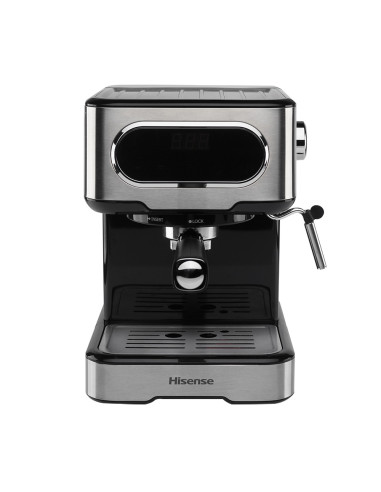 Hisense HESCM15DBK macchina per caffè Manuale Macchina per espresso 1,5 L