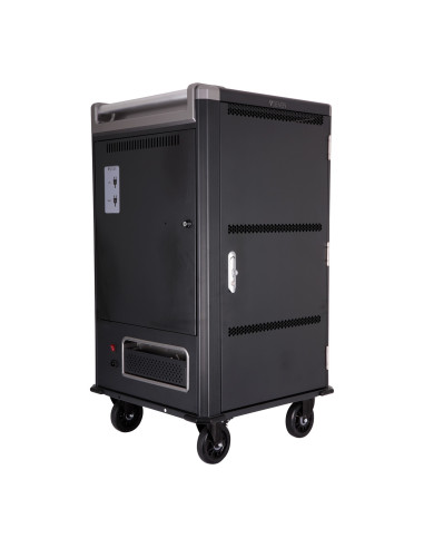 V7 Carrello di ricarica - 30 dispositivi - Per proteggere, conservare e caricare Chromebook, notebook e tablet - Spina Schuko