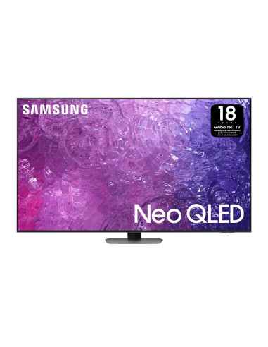 Samsung Series 9 TV QE75QN90CATXZT Neo QLED 4K, Smart TV 75" Processore Neural Quantum 4K, Dolby Atmos e OTS+, Carbon Silver