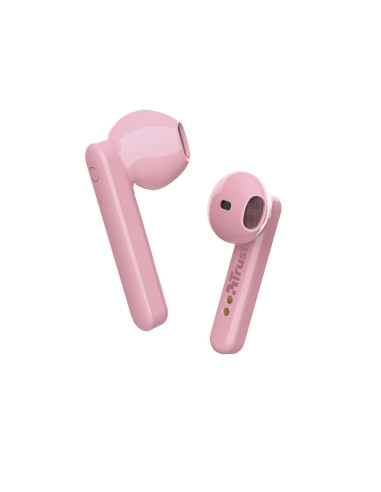 Trust Primo Auricolare True Wireless Stereo (TWS) In-ear Musica e Chiamate Bluetooth Rosa