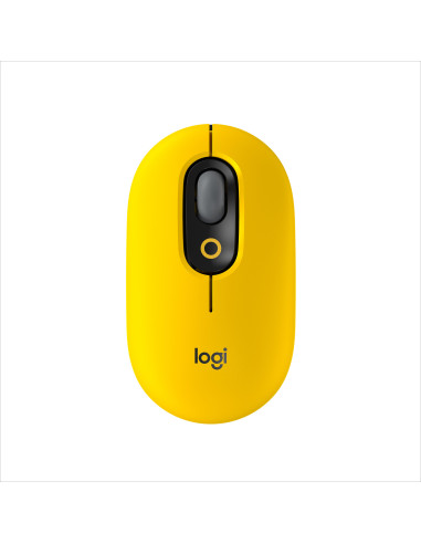 Logitech POP Mouse Wireless con Emoji personalizzabili, Tecnologia SilentTouch, Precisione e Velocità, Design Compatto,