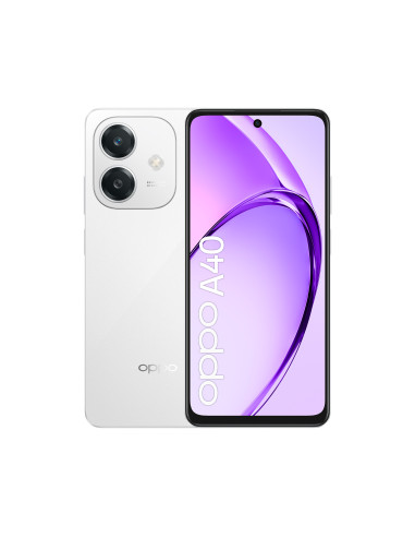 OPPO A40 Smartphone, Fotocamera AI 50MP, Selfie 5MP, Display 6.67” 90HZ LCD HD+, 5100mAh, RAM 12 GB (6+6) + ROM 128GB, IP54,