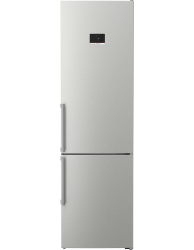 Bosch Serie 6 KGN39AIBT Frigorifero combinato da libera installazione 203 x 60 cm Acciaio spazzolato anti-impronta Classe B