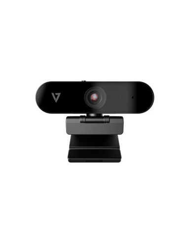 V7 UHD Webcam - 90 fps - Nero - USB 3.0 - 3840 x 2160 Video - Messa a fuoco automatica - Clip, supporto per treppiede - Zoom