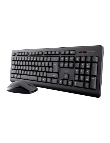 Trust Primo tastiera Mouse incluso Ufficio RF Wireless QWERTY Italiano Nero