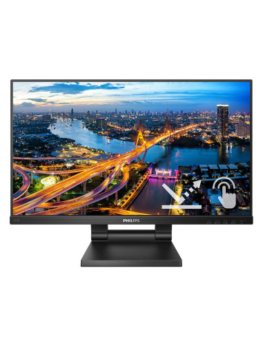 Philips B Line 222B1TC 00 Monitor PC 54,6 cm (21.5") 1920 x 1080 Pixel Full HD LED Touch screen Nero