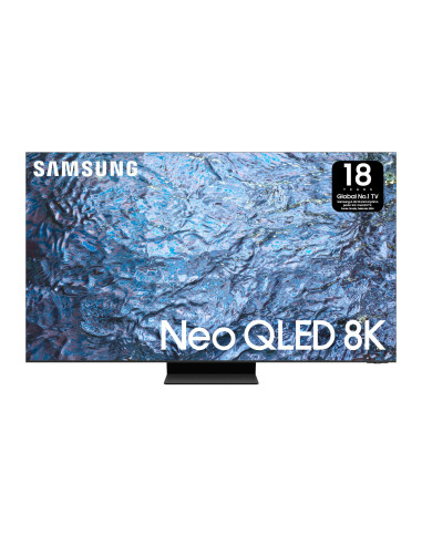 Samsung Series 9 TV QE85QN900CTXZT Neo QLED 8K, Smart TV 85" Processore Neural Quantum 8K, Dolby Atmos e OTS Pro, Titan Black