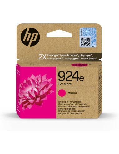 HP Cartuccia di inchiostro magenta originale 924e EvoMore