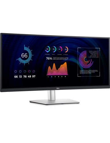 DELL P Series P3424WE Monitor PC 86,7 cm (34.1") 3440 x 1440 Pixel 4K Ultra HD LCD Nero