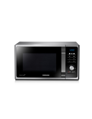 Samsung MG23F301TCS forno a microonde Nero, Argento Microonde con grill Superficie piana 23 L 800 W